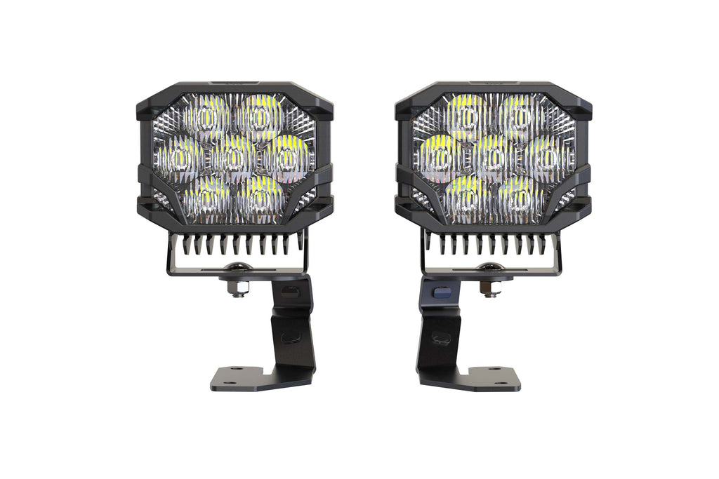 Morimoto BigBanger Ditch Light Kit: 03-10 Cayenne (HXB White Combo Beam)