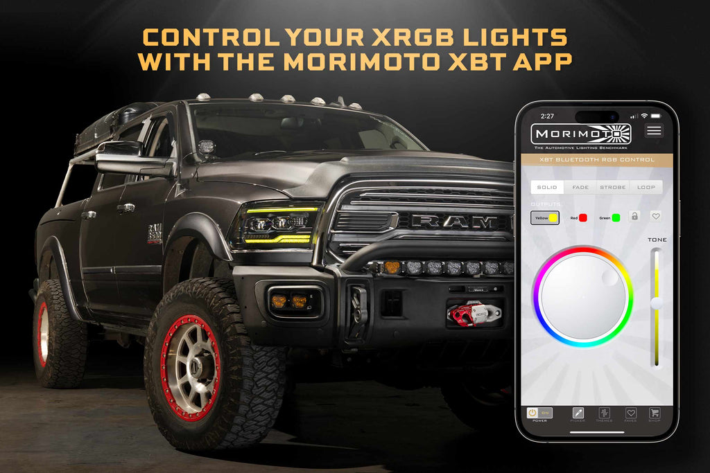 XRGB Evo Headlights: 09-18 Dodge Ram (Set)