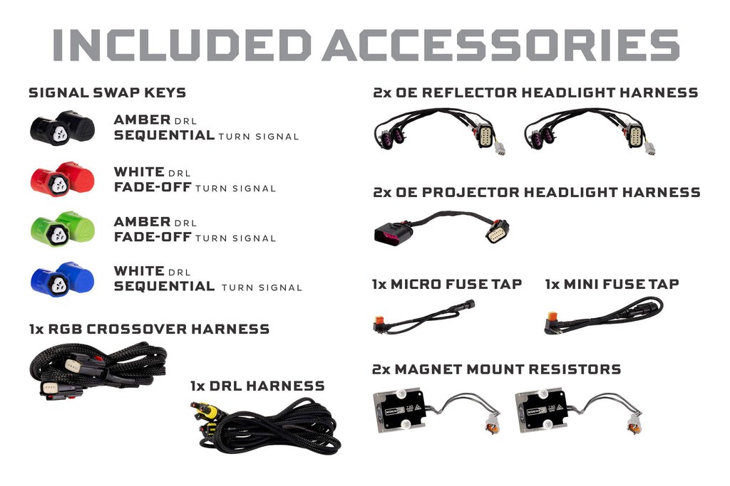 XRGB Evo Headlights: 09-18 Dodge Ram (Set)