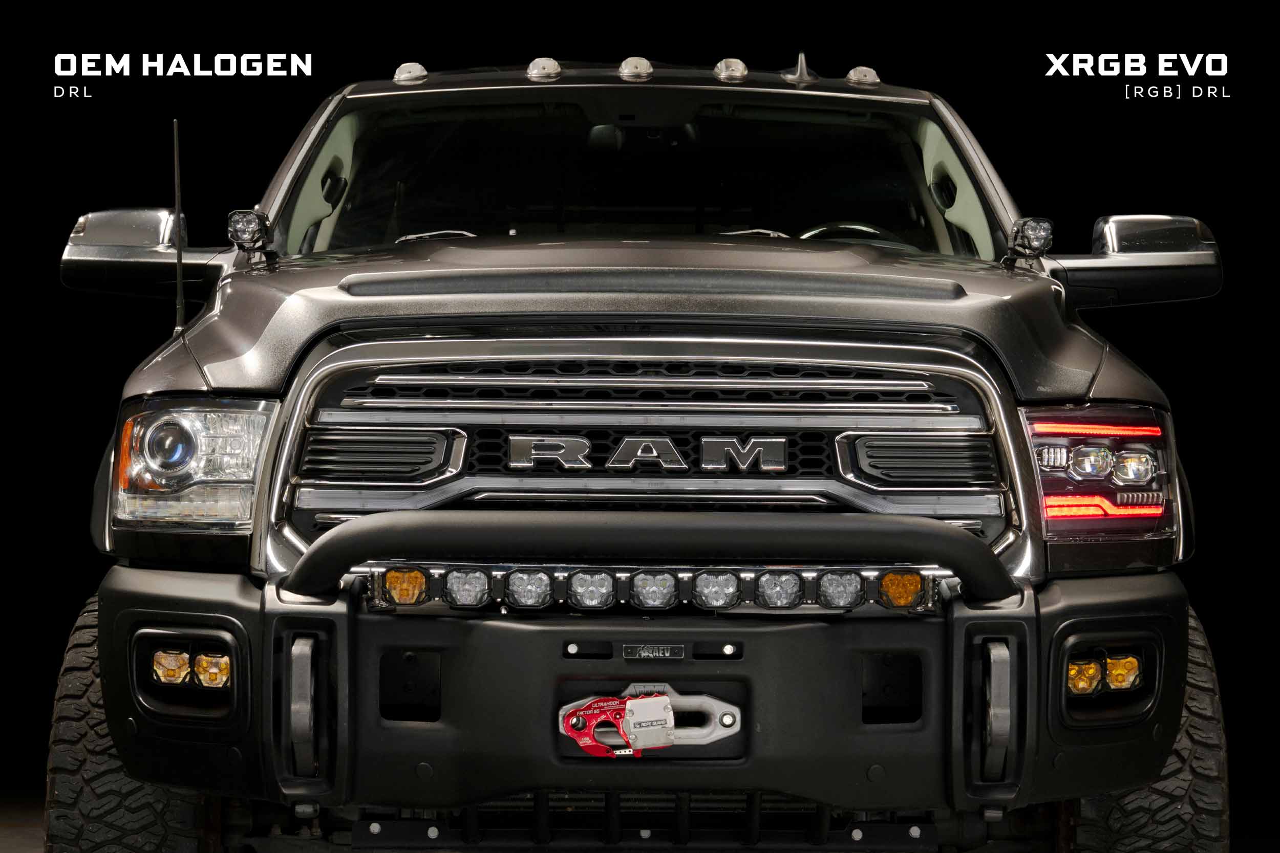 XRGB Evo Headlights: 09-18 Dodge Ram (Set)