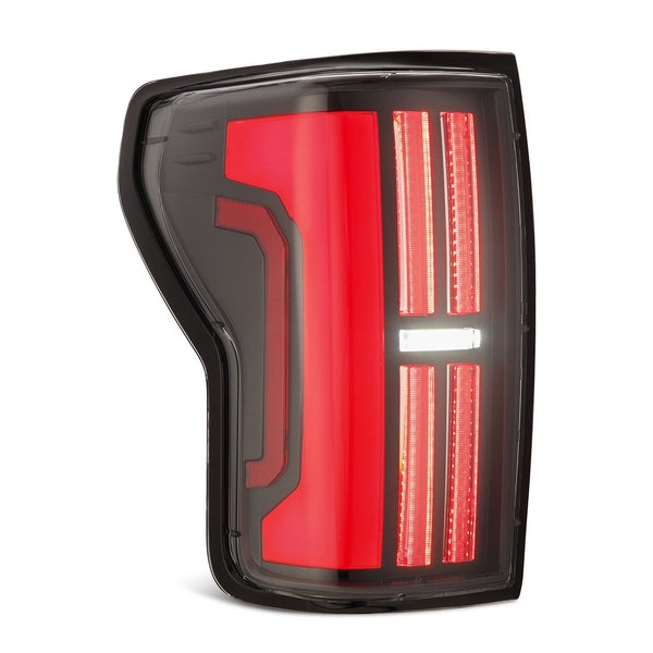 AlphaRex (NOVA-Series) 2007-2013 Toyota Tundra Prismatic LED Tail Lights - Black-Red