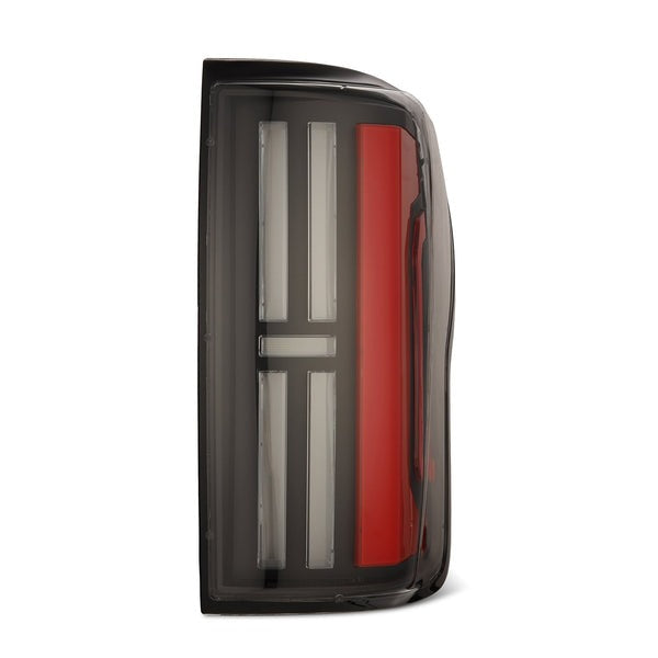 AlphaRex (NOVA-Series) 2007-2013 Toyota Tundra Prismatic LED Tail Lights - Black-Red