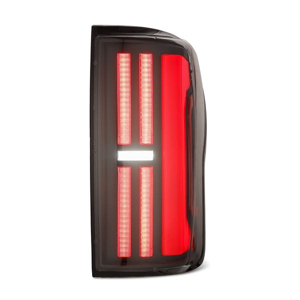 AlphaRex (NOVA-Series) 2007-2013 Toyota Tundra Prismatic LED Tail Lights - Black-Red