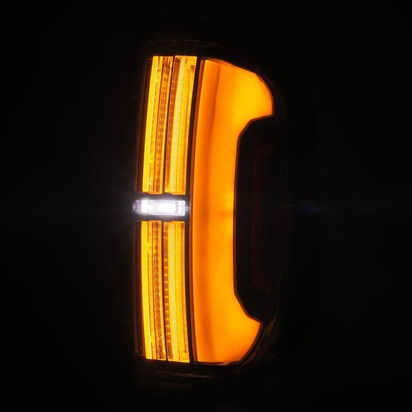AlphaRex (NOVA-Series) 2014-2021 Toyota Tundra Prismatic LED Tail Lights - Black