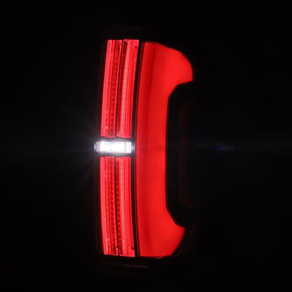 AlphaRex (NOVA-Series) 2014-2021 Toyota Tundra Prismatic LED Tail Lights - Black