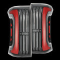 AlphaRex (NOVA-Series) 2024+ Toyota Tacoma Prismatic LED Tail Lights - Black-Red
