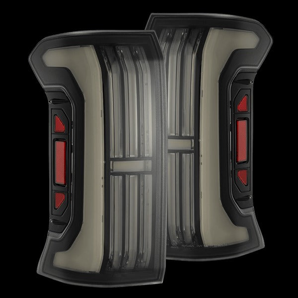 AlphaRex (NOVA-Series) 2024+ Toyota Tacoma Prismatic LED Tail Lights - Alpha-Black
