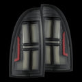 AlphaRex (NOVA-Series) 2005-2015 Toyota Tacoma Prismatic LED Tail Lights - Black