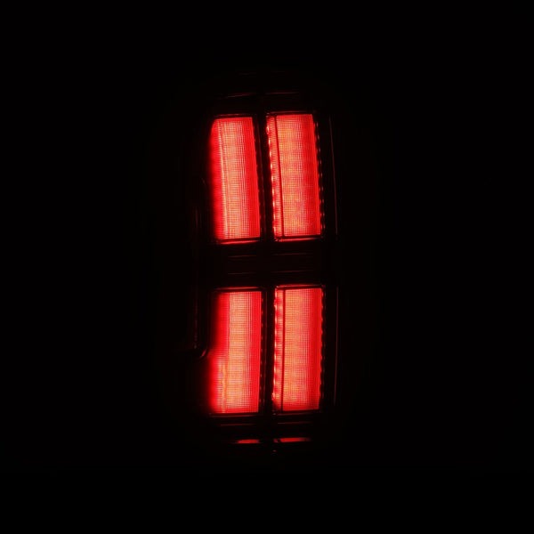 AlphaRex (NOVA-Series) 2005-2015 Toyota Tacoma Prismatic LED Tail Lights - Black