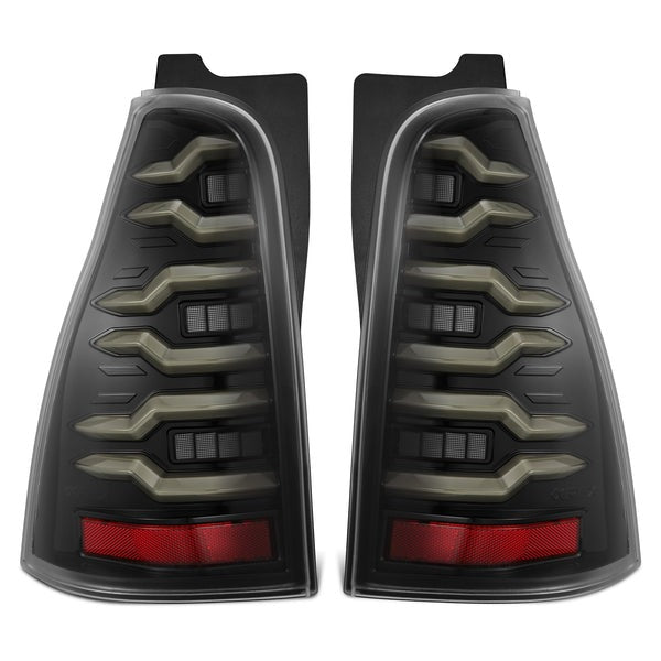 AlphaRex (LUXX-Series) 2003-2009 Toyota 4Runner LED Tail Lights - Alpha-Black