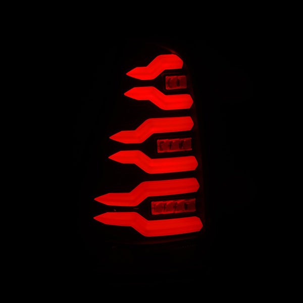 AlphaRex (LUXX-Series) 2003-2009 Toyota 4Runner LED Tail Lights - Black