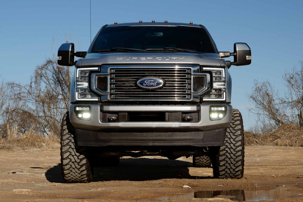20-22 Super Duty OE LED Fog Light Kit w/ White 1Banger HXB and Yellow 2Banger HXB