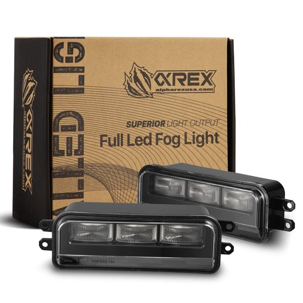 AlphaRex 2022+ Toyota Trucks DoubleTap Dual Color LED Projector Fog Lights