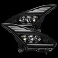 AlphaRex (NOVA-Series) 2009-2025 Nissan GT-R LED Projector Headlights - Black