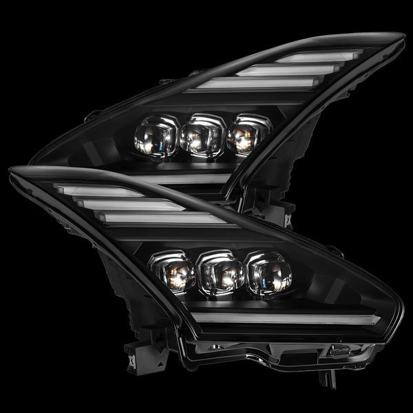 AlphaRex (NOVA-Series) 2009-2025 Nissan GT-R LED Projector Headlights - Black