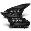 AlphaRex (NOVA-Series) 2009-2025 Nissan GT-R LED Projector Headlights - Alpha-Black