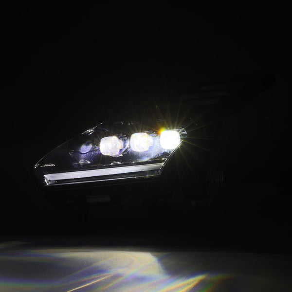 AlphaRex (NOVA-Series) 2009-2025 Nissan GT-R LED Projector Headlights - Alpha-Black