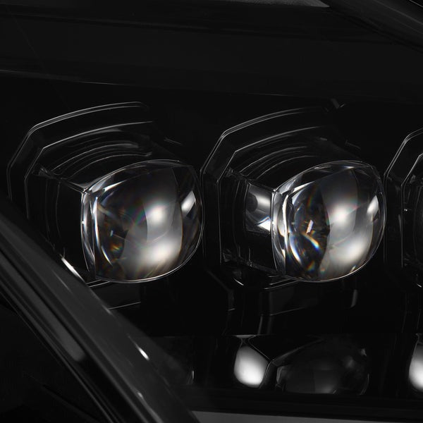 AlphaRex (NOVA-Series) 2009-2025 Nissan GT-R LED Projector Headlights - Alpha-Black