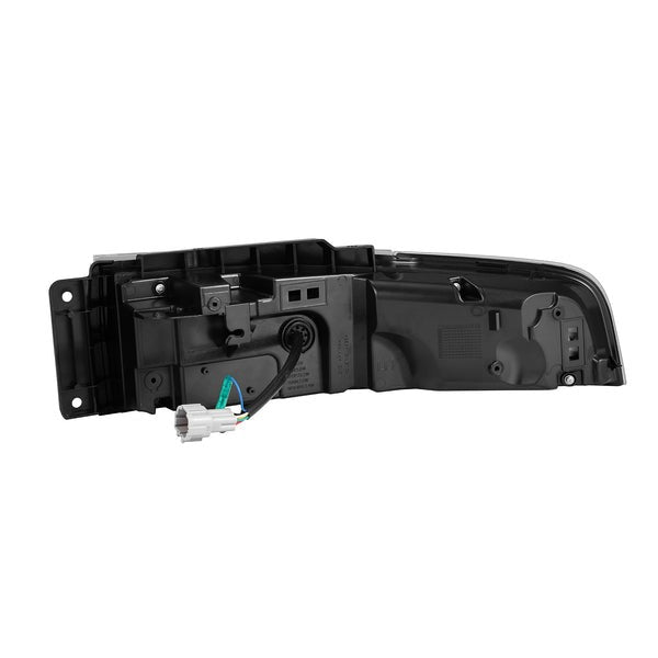 AlphaRex (NOVA-Series) 2023-2025 Nissan Z Twin-Loop Prismatic LED Tail Lights - Alpha-Black