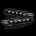 AlphaRex (NOVA-Series) 2022-2024 Honda Civic LED Projector Headlights - Alpha-Black