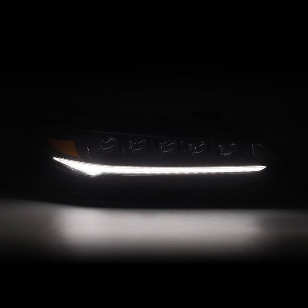 AlphaRex (NOVA-Series) 2022-2024 Honda Civic LED Projector Headlights - Alpha-Black