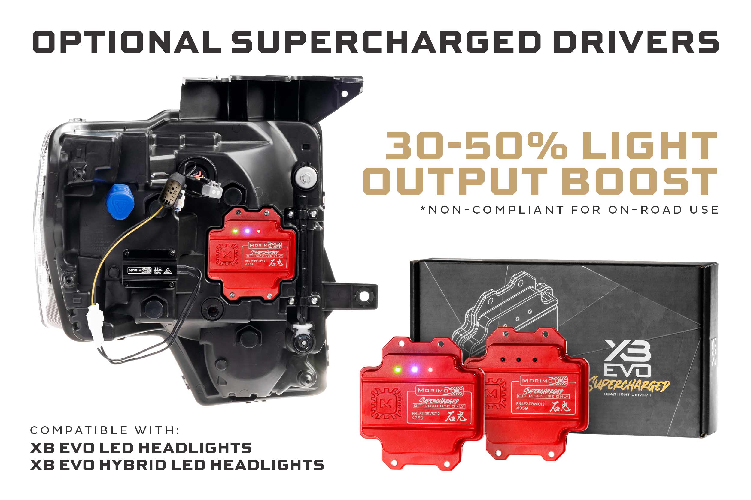 XB Evo Headlights: Ford F-150 (09-14 / Set)