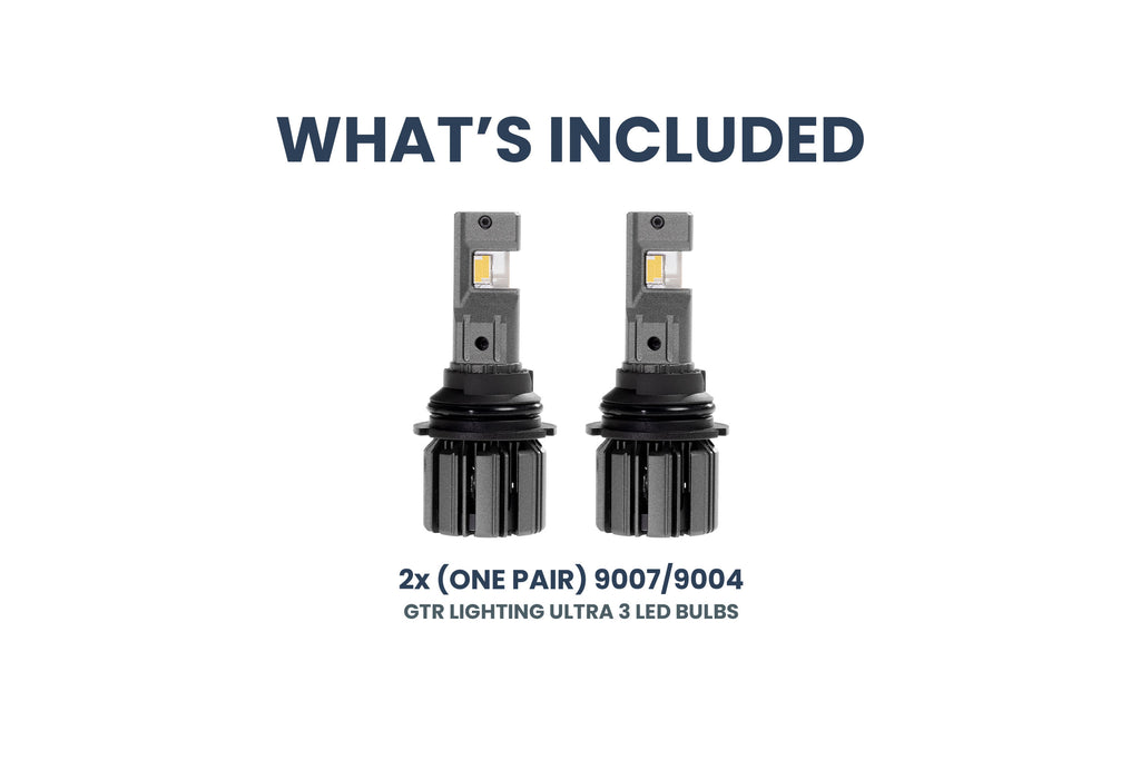 9007/9004: GTR Lighting Ultra 3 (Hi/Lo / Pair)