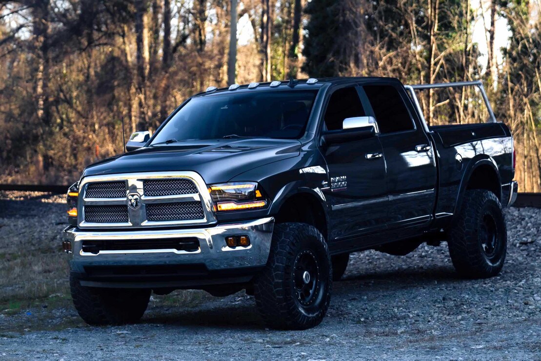 09-14 Dodge Ram White DRL Heads and Red Tails