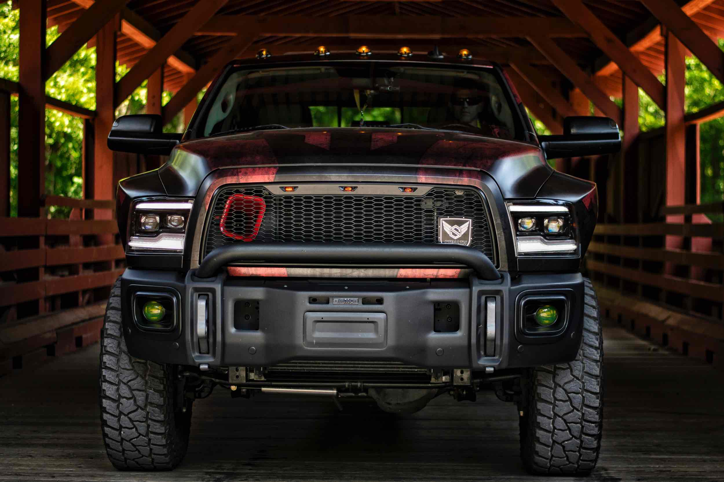 09-14 Dodge Ram White DRL Heads and Smoked Tails