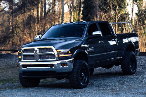 09-14 Dodge Ram Amber DRL Heads and Smoked Tails
