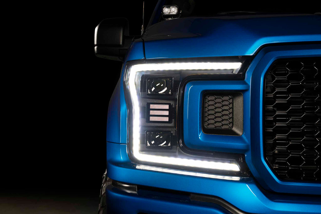 18-20 Ford F-150 Hybrid Heads and Red Tails