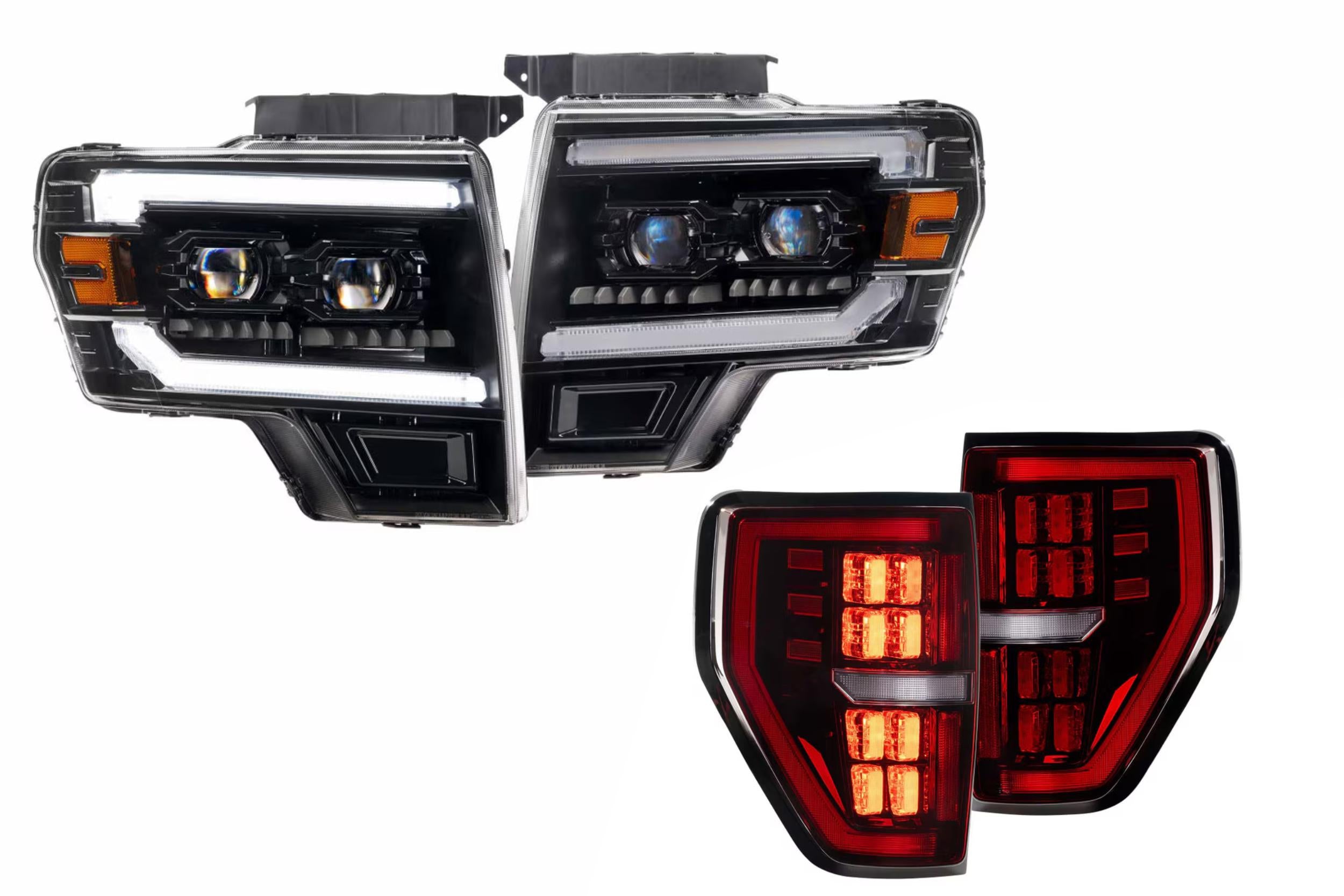 09-14 F-150 Evo Hybrid Heads and Red Tails