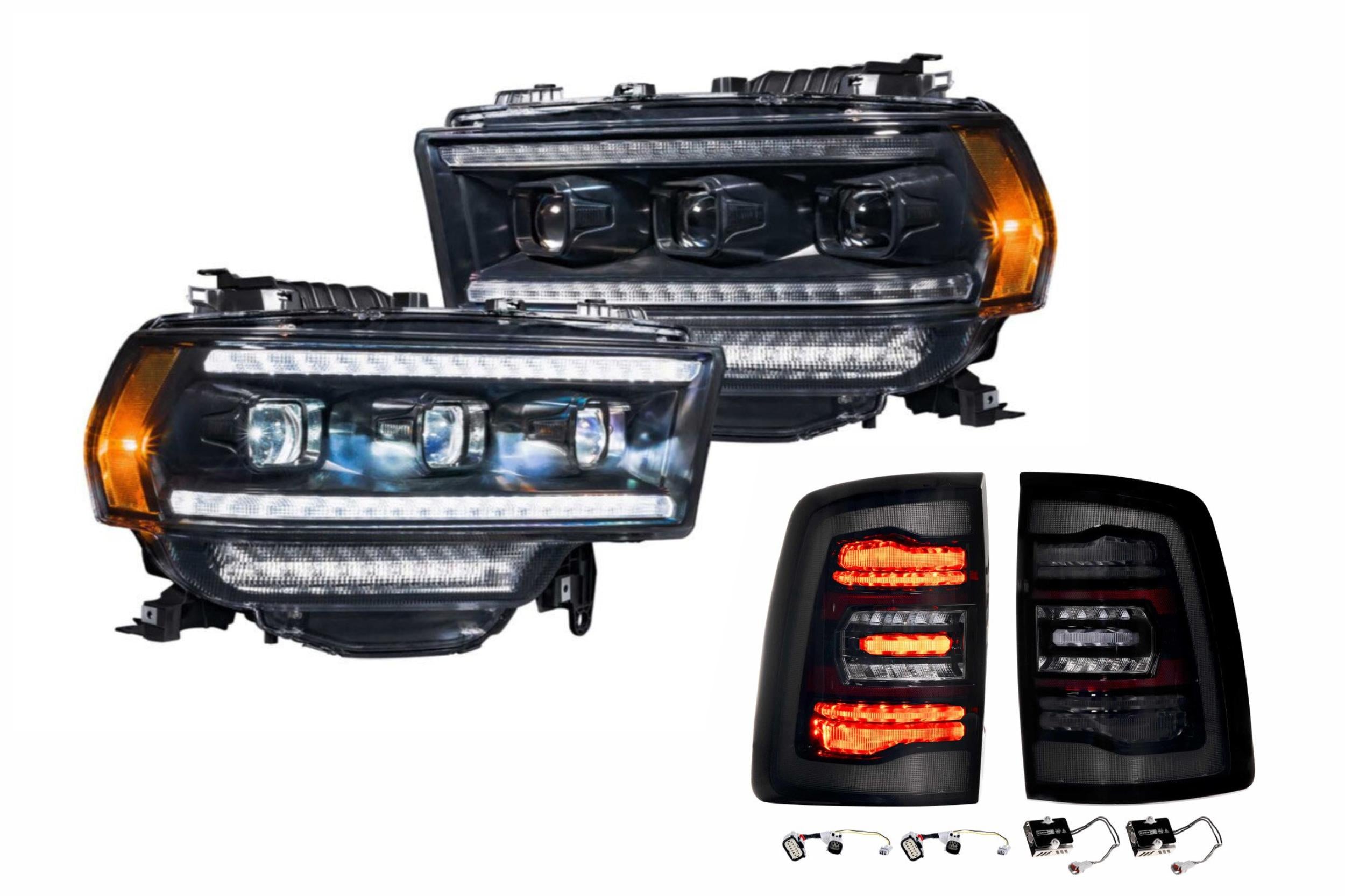 19-24 Ram HD XB Heads and Smoked Tails
