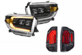 14-21 Tundra Amber DRL Heads and Clear Tails