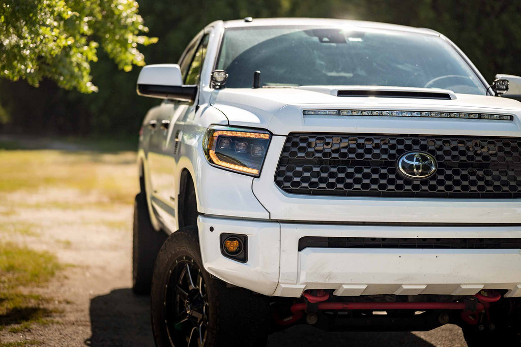 14-21 Tundra Amber DRL Heads and Red Tails