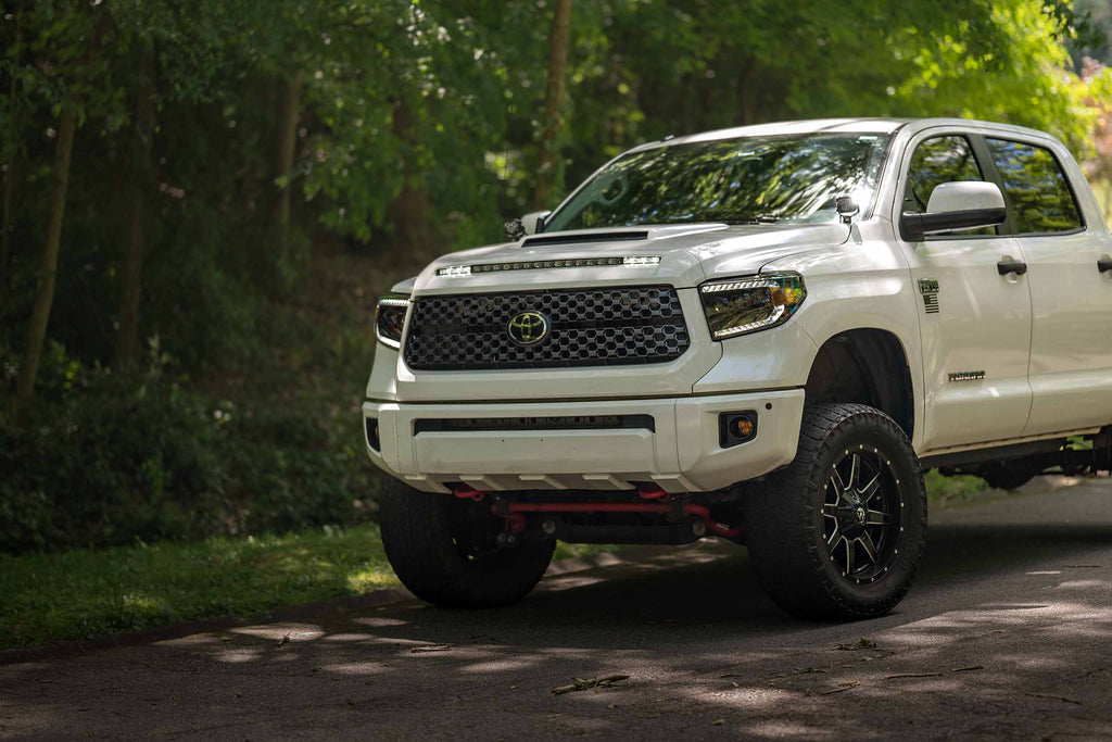 14-21 Tundra White DRL Heads and Clear Tails OEM LED