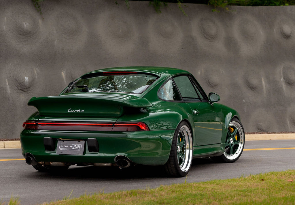 Porsche 993 Modern White Heads and Red Tails