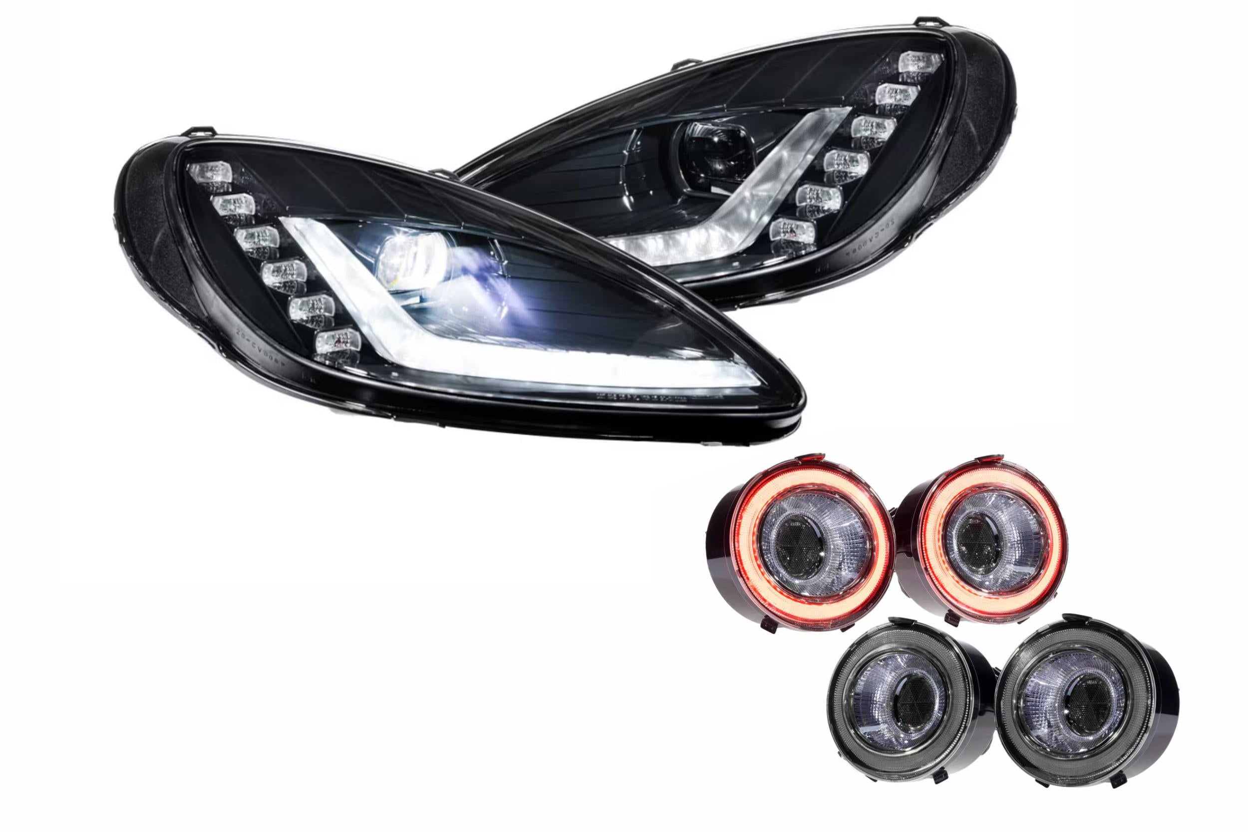 05-13 Corvette C6 Gen 1 Heads and Smoked Tails