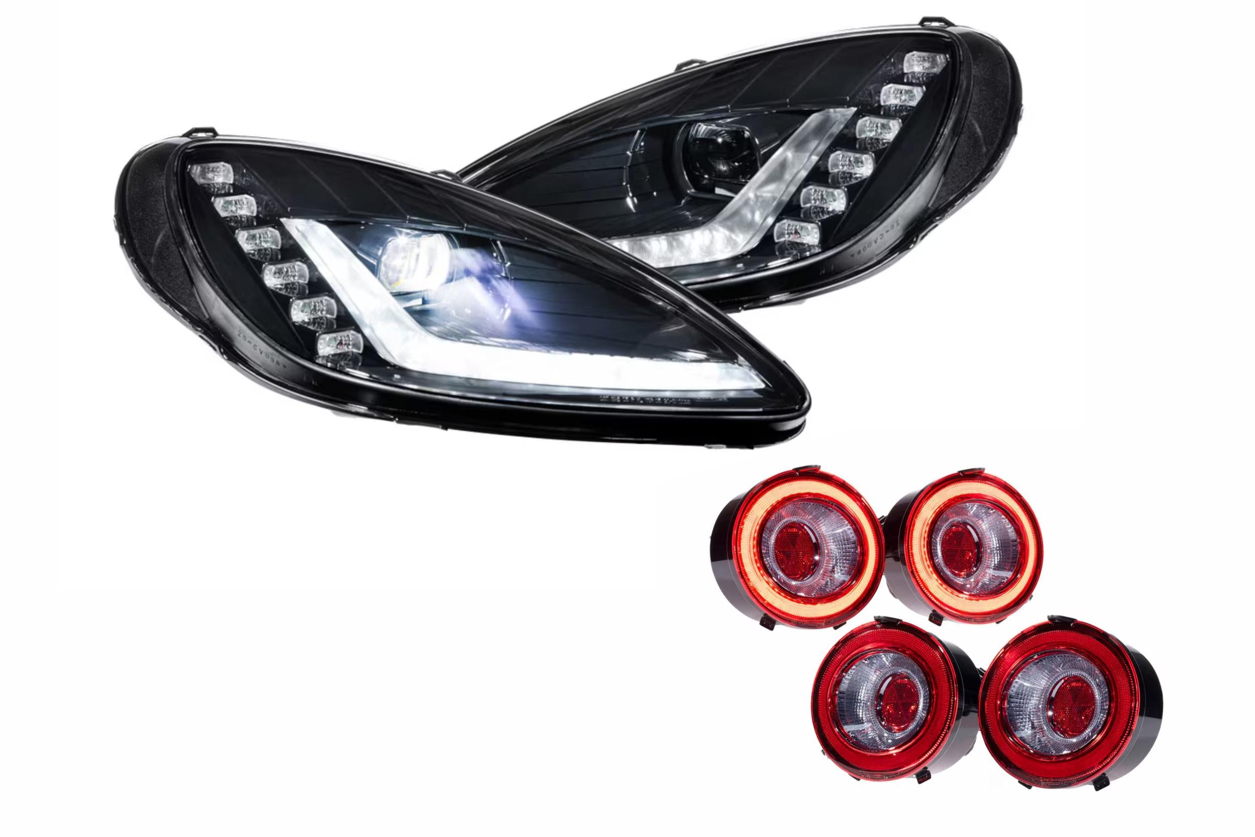 05-13 Corvette C6 Gen 1 Heads and Red Tails