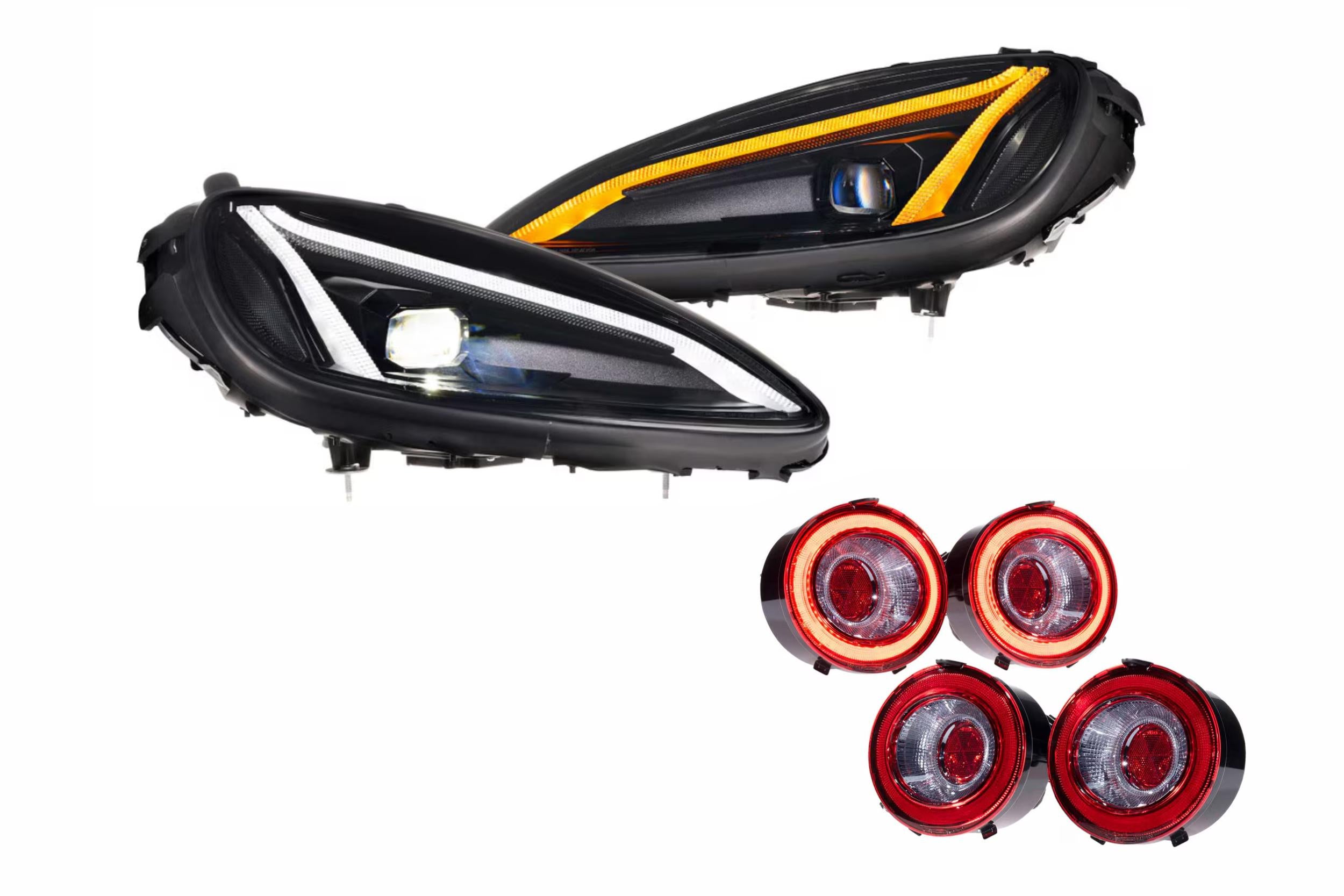05-13 Corvette C6 Gen 2 Heads and Red Tails