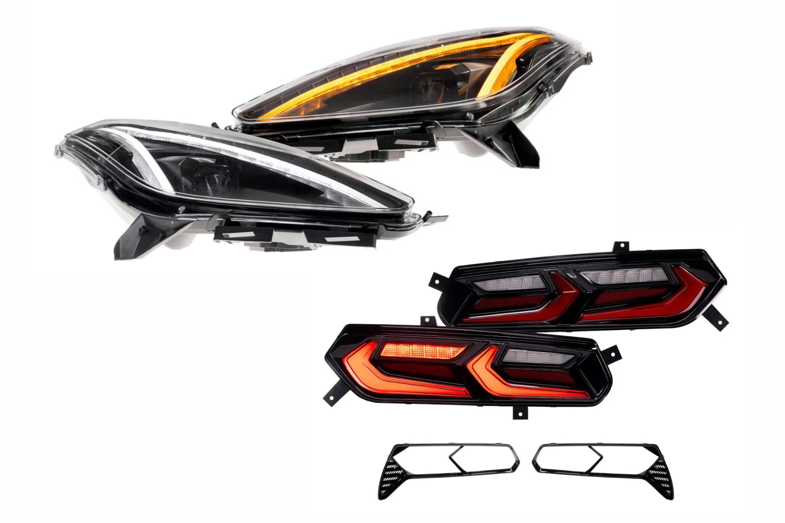 14-19 Corvette C7 Gen 2 Heads and Red Tails