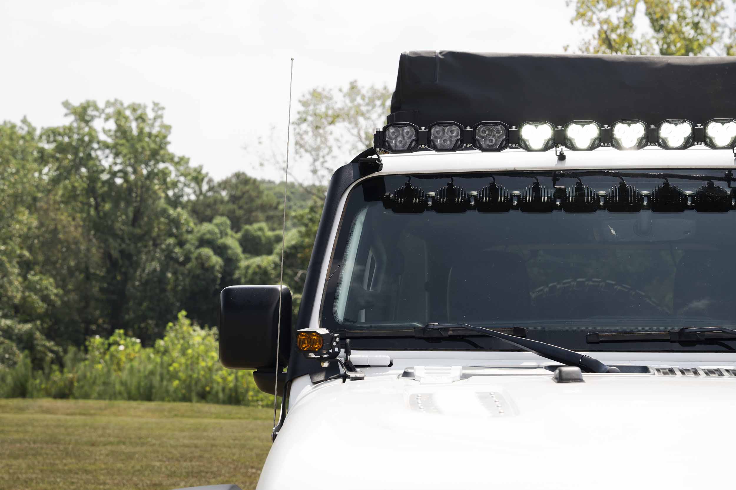 4Banger Bar Kit: Jeep JL/JT (NCS / White)