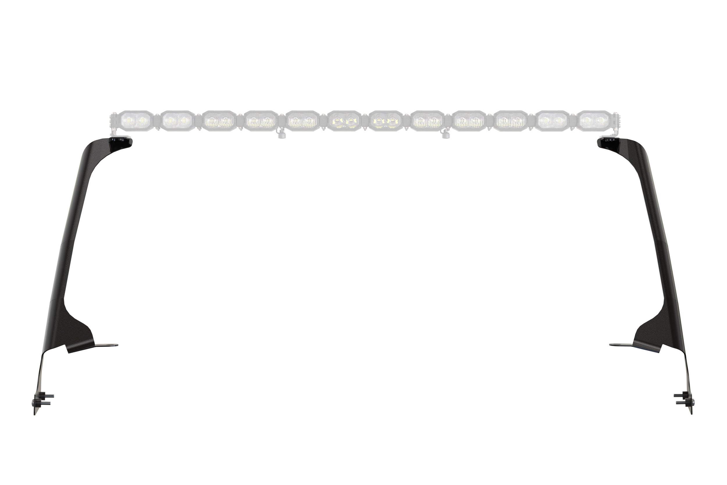 Jeep JL/JT Light Bar Windshield Mounts (Set)