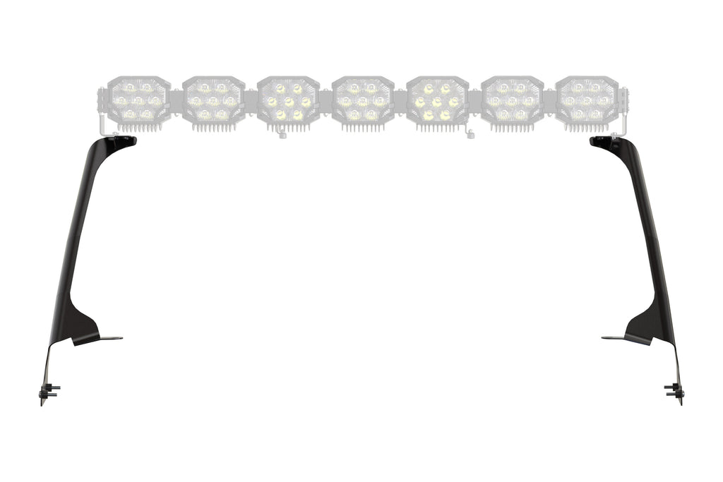 Jeep JL/JT Light Bar Windshield Mounts (Set)