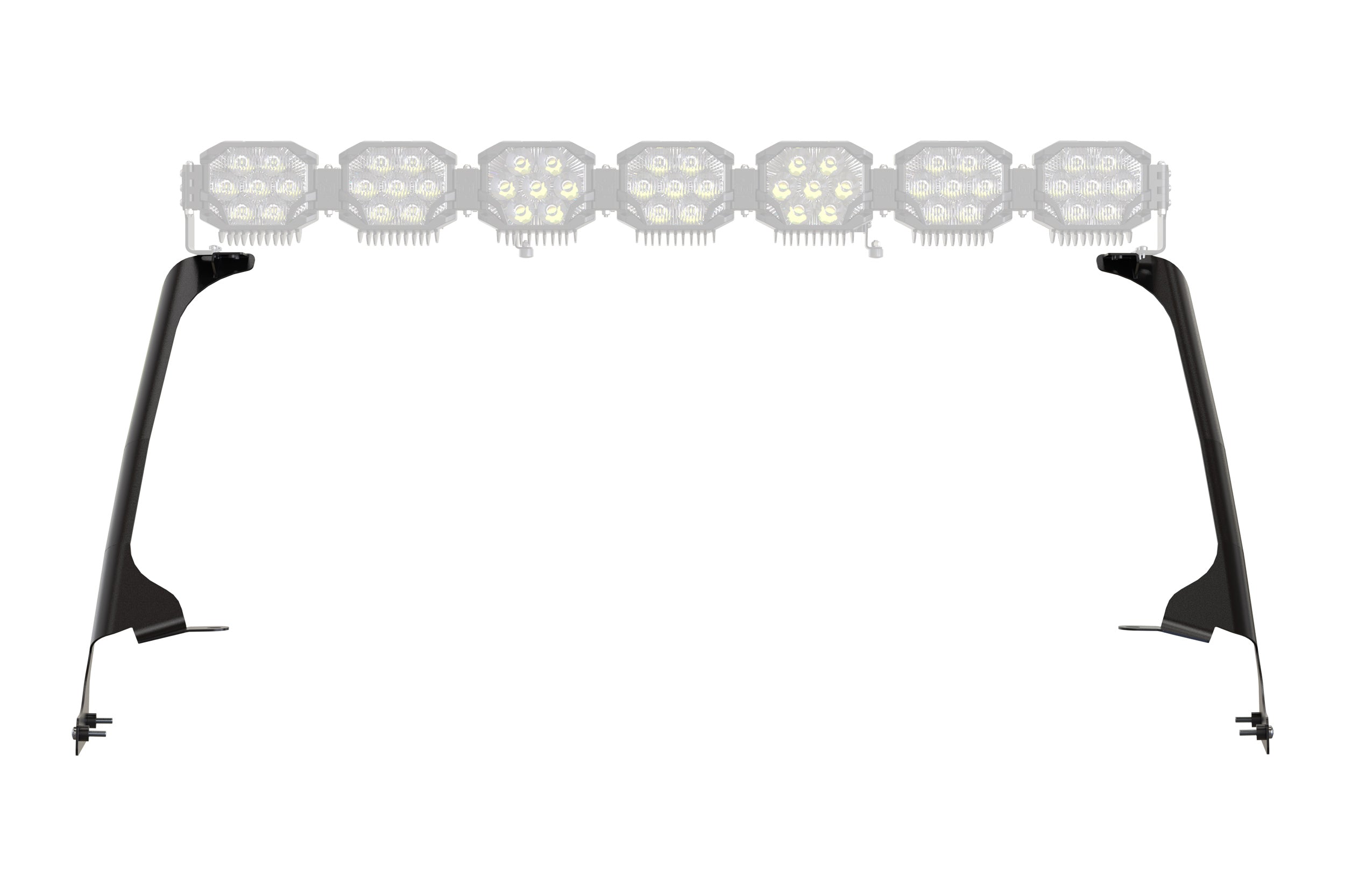 Jeep JL/JT Light Bar Windshield Mounts (Set)