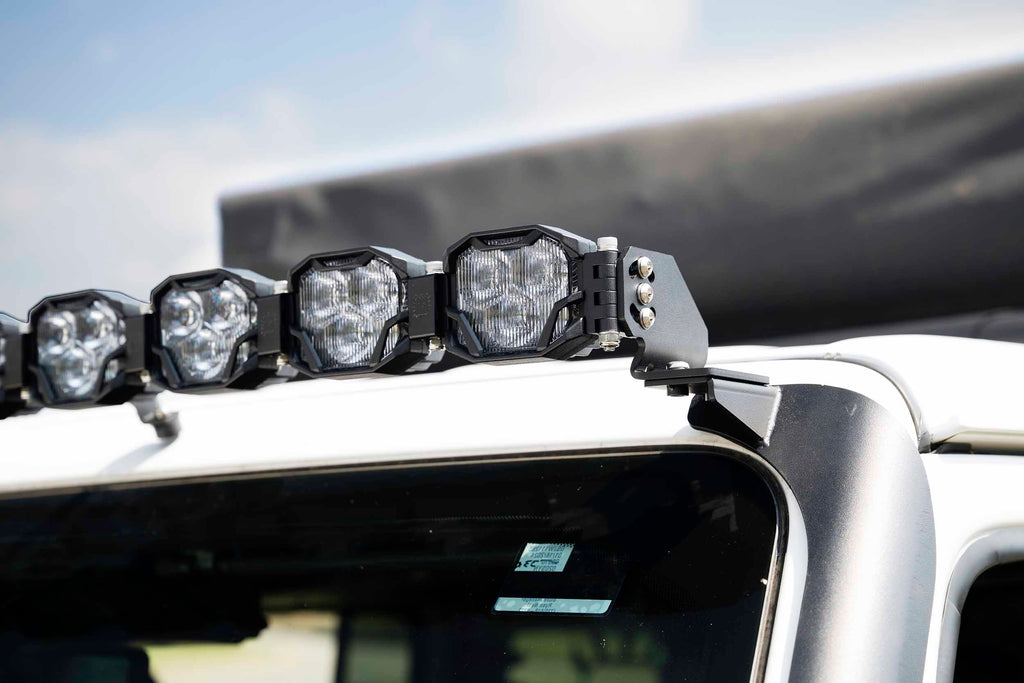 Jeep JL/JT Light Bar Windshield Mounts (Set)