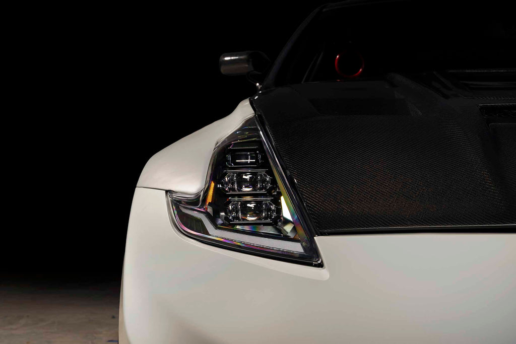 XB Evo Hybrid Headlights: 09-21 Nissan 370Z (Set)