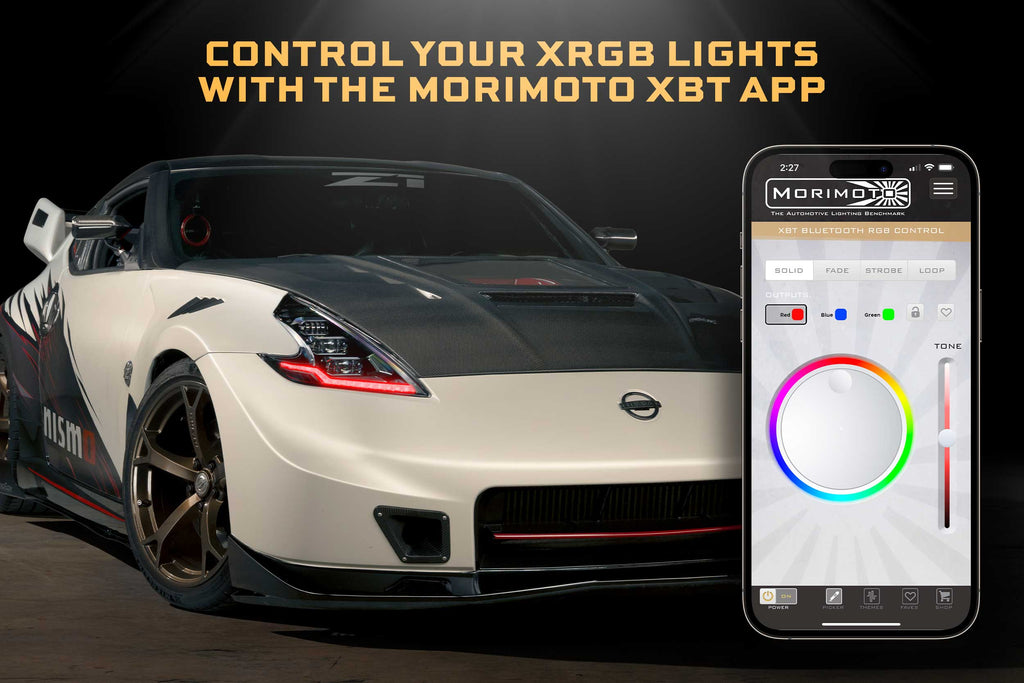 XRGB Evo Headlights: 09-21 Nissan 370Z (Set)