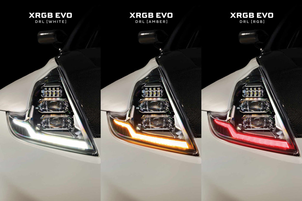XRGB Evo Headlights: 09-21 Nissan 370Z (Set)