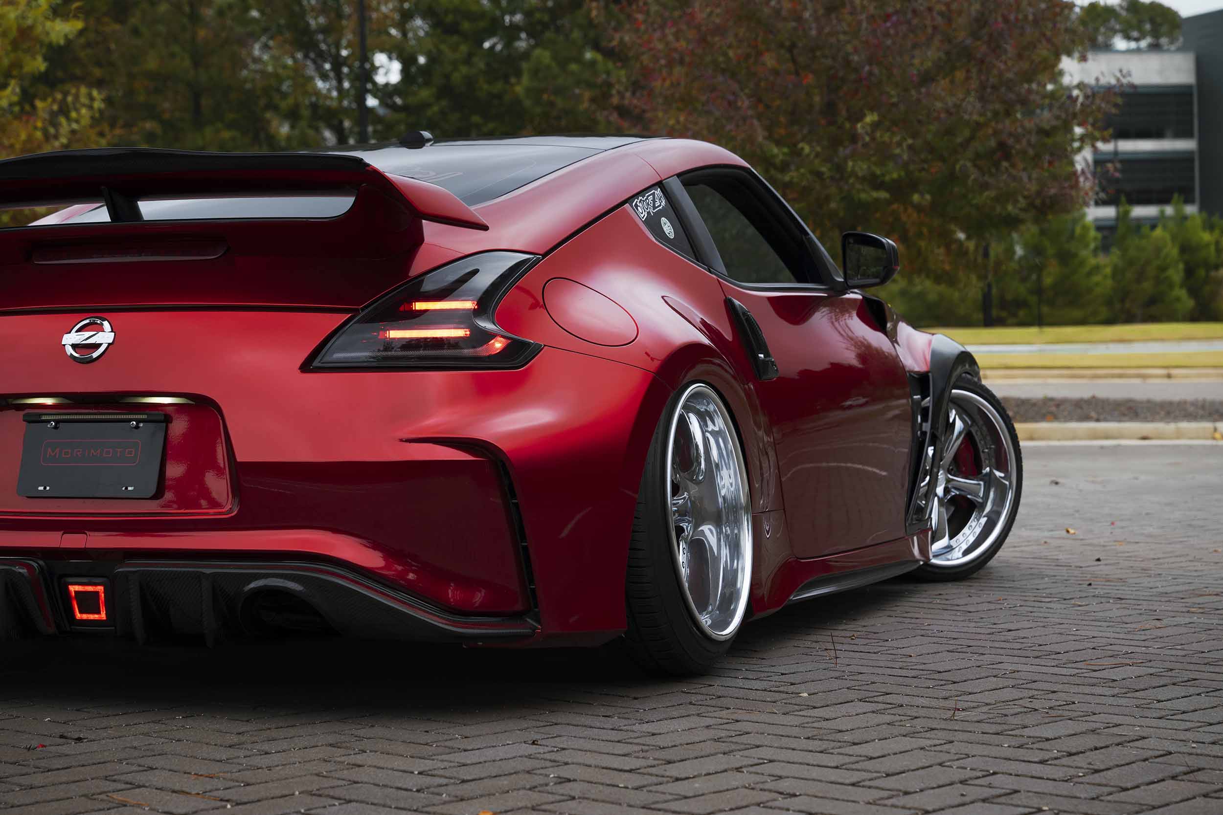 XB LED Tail Lights: 09-21 Nissan 370Z (Gen II / Smoked / Set)